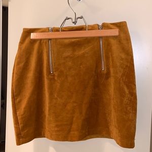 Forever 21 High Waisted Golden Skirt